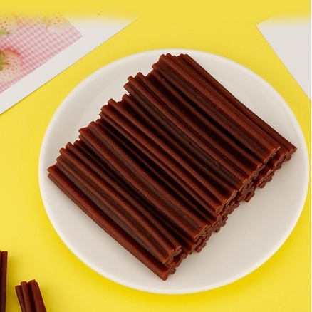 (1 túi 220gr) Xương chữ thập/Xương cho chó gặm sạch răng/Thanh nhai sạch răng 7cm bổ sung canxi cho chó dưới 5kg