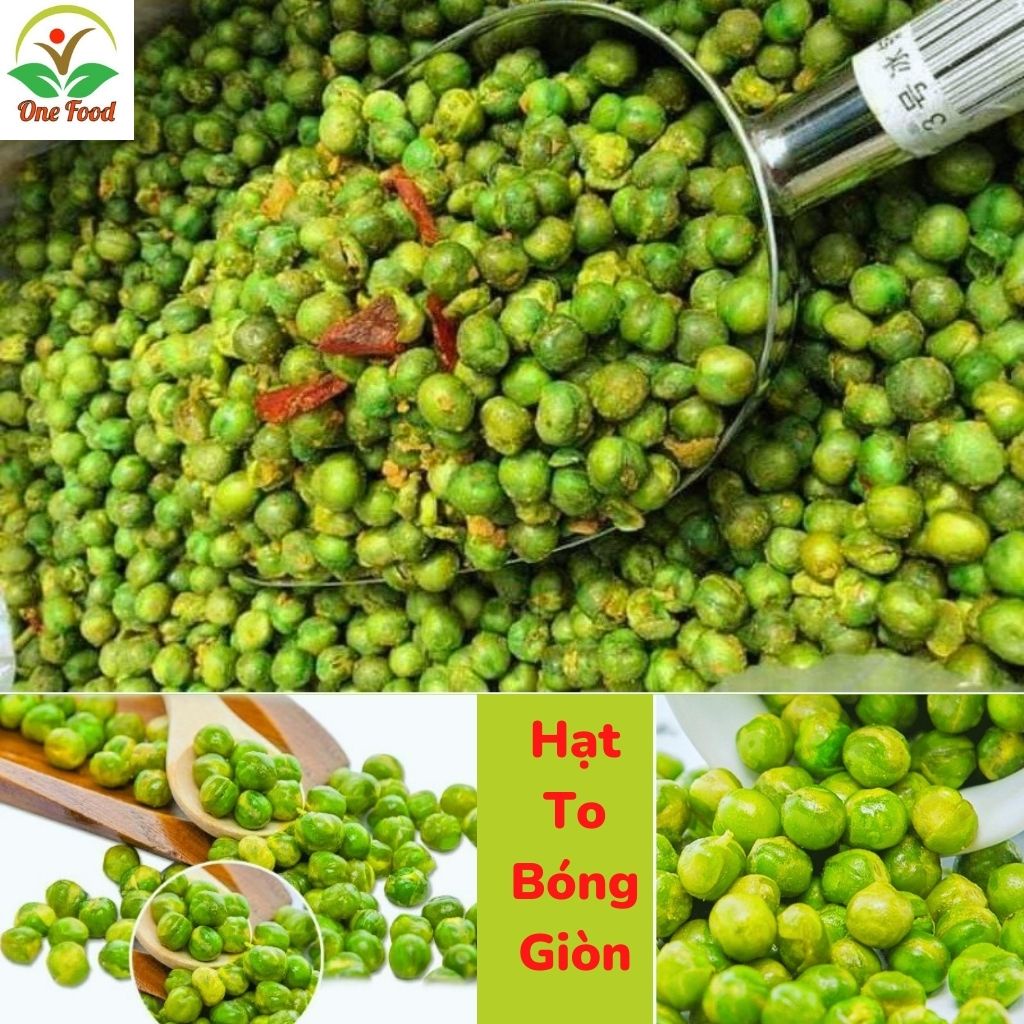 Đậu Hà Lan Tỏi Ớt Sấy Giòn Đậm Vị Ăn Vặt Cực Ngon, Onefood68