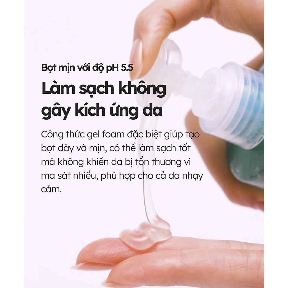 Sữa Rửa Mặt Dr.G pH Cleansing Gel Foam 200ml