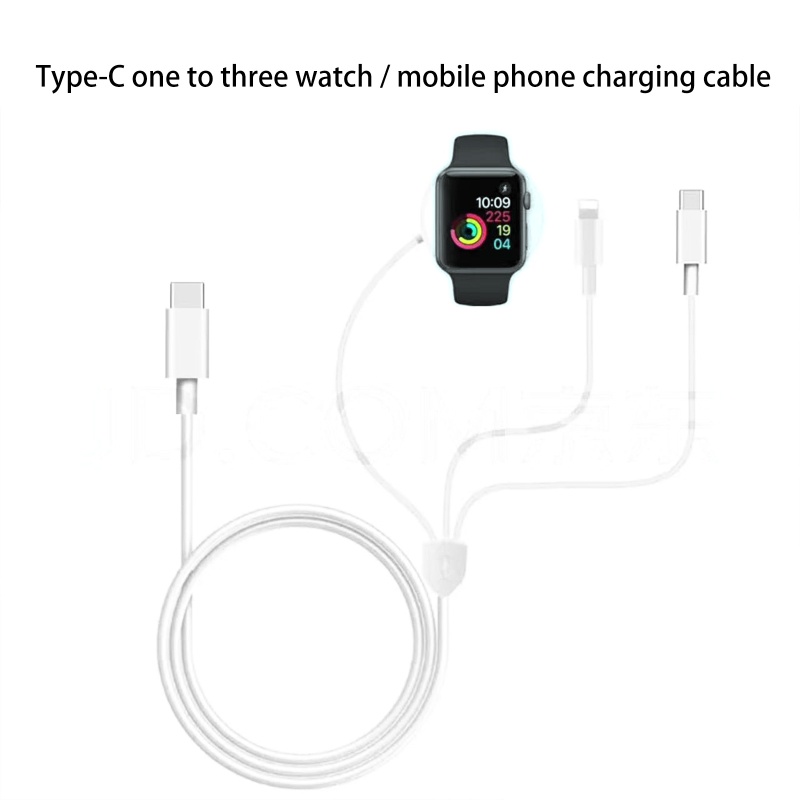 Dây Cáp Sạc USB Đa Năng 3 Trong 1 Cho Điện Thoại Thông Minh / IOS
