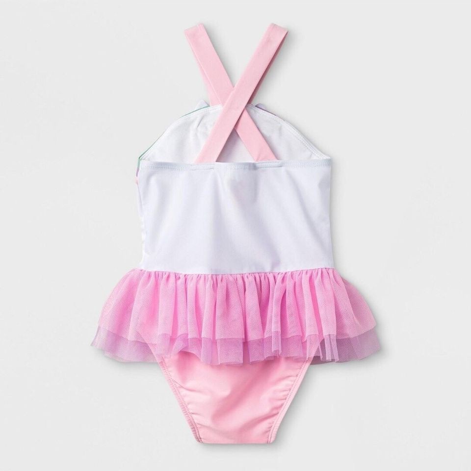 Bikini ngựa Unicorn hồng tầng