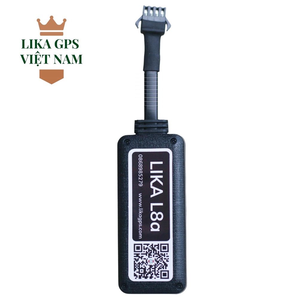 Định vị xe máy,oto LIKA L8, L8a, L5 - Độ chính xác cao - Bảo hành 1 năm (protrack, ntt, gmap, N16s, VT03D, smartmotor)