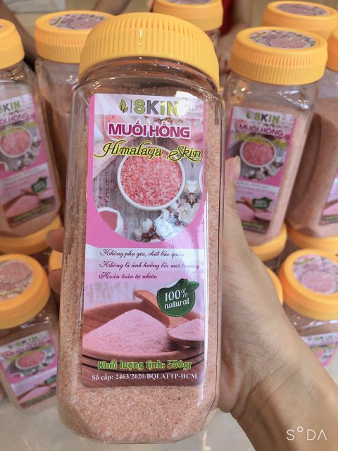 Mua 2 tặng 1 ,muối hồng himalaya