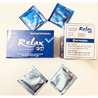 GEL BÔI TRƠN GỐC NƯỚC 5G DẠNG GÓI TIỆN DỤNG