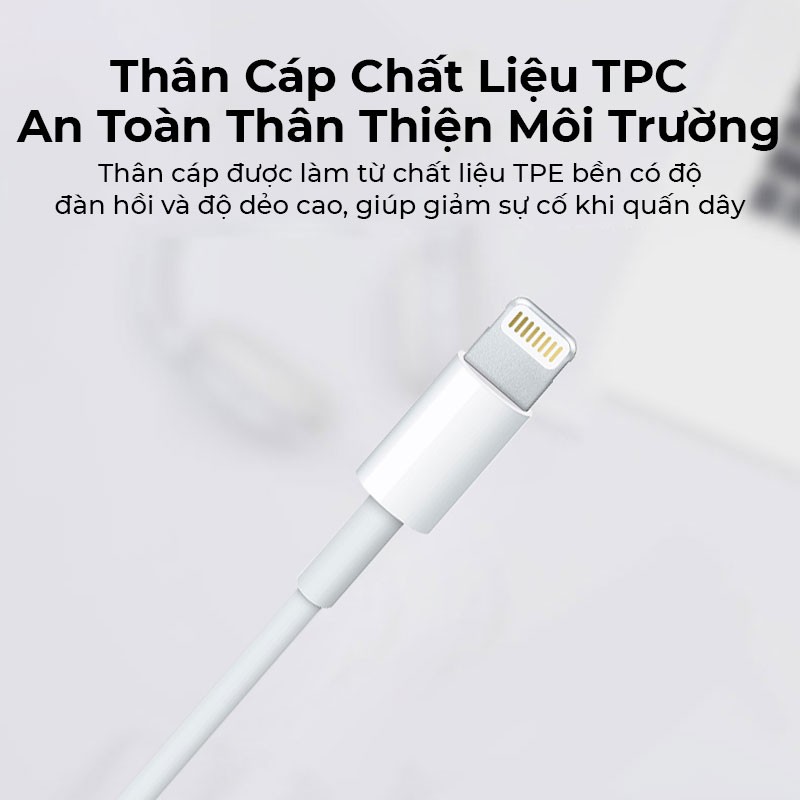 ⚡Bộ Sạc iPhone + Cáp Lightning Chính Hãng Apple Dùng Cho iPhone, iPad, iPod, Cũ Sạc Zin (5V/1A), CápUSB to Lightning 1M