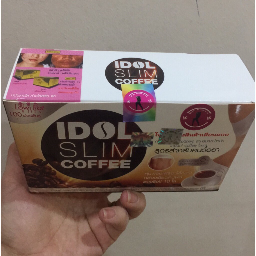 [ Combo 5 Hộp ] cafe giảm cân,idol slim, cà phê thái lan - (Hộp 10gói x 15g) - Thymozin405