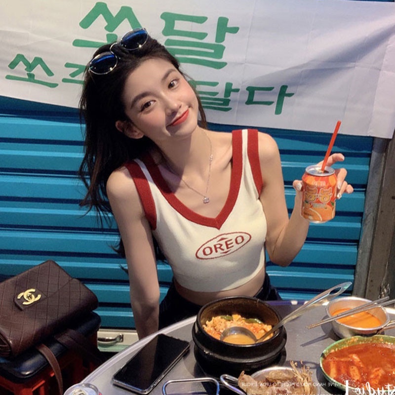 Áo 2 dây YEYA dáng ôm thiết kế đơn giản ngọt ngào thời trang cho nữ