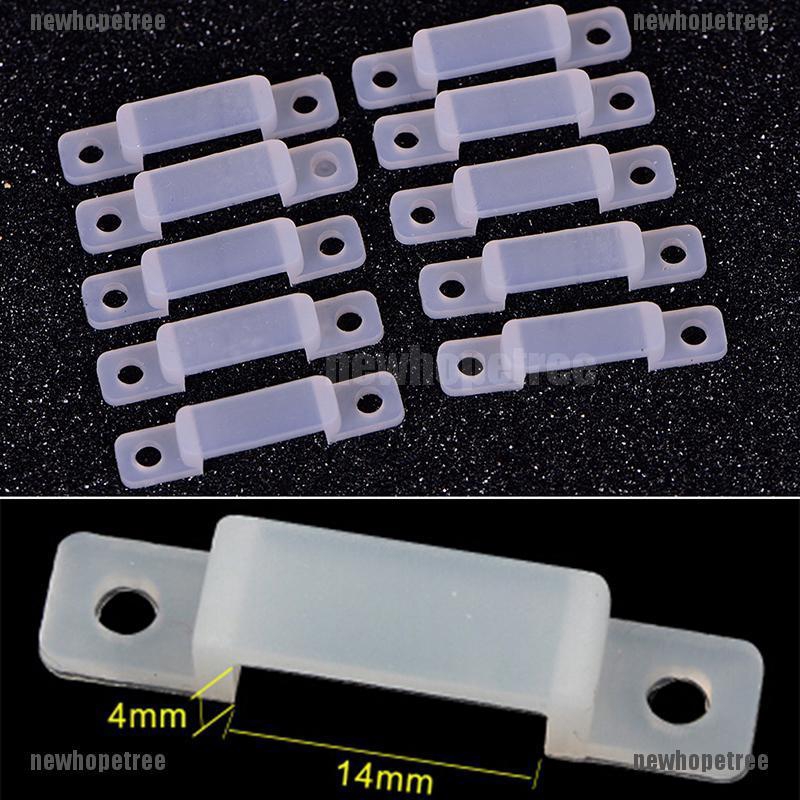 Set 50 KẹP NhựA MềM MạI 10 / 14mm Chuyên DụNg Cố ĐịNh ÁNh SáNg