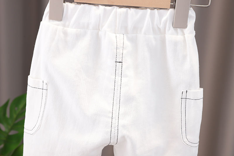 Set áo thun polo + quần đùi xinh xắn đáng yêu dành cho bé trai