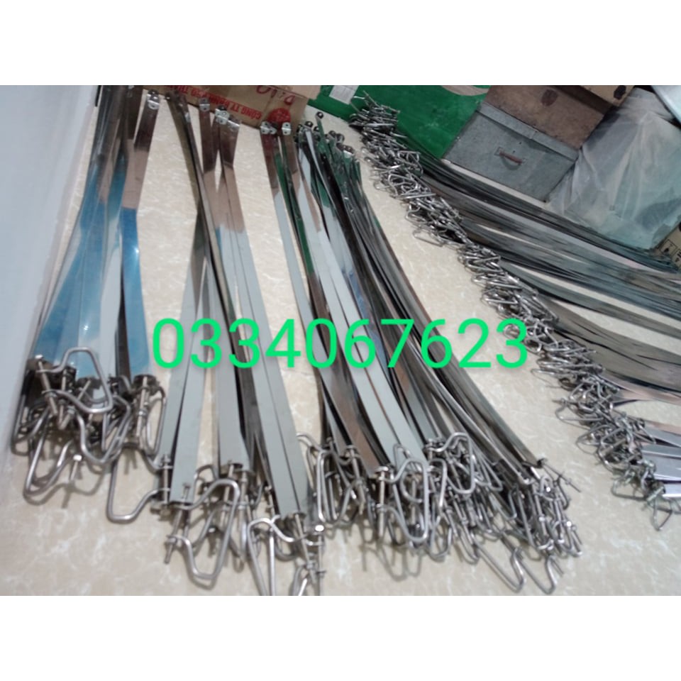 Đai thớt nghiến inox đường kính 29, 30, 31, 32, 33, 34, 35, 36, 37, 38,39, 40, 42, 43, 44, 45, 49, 50cm