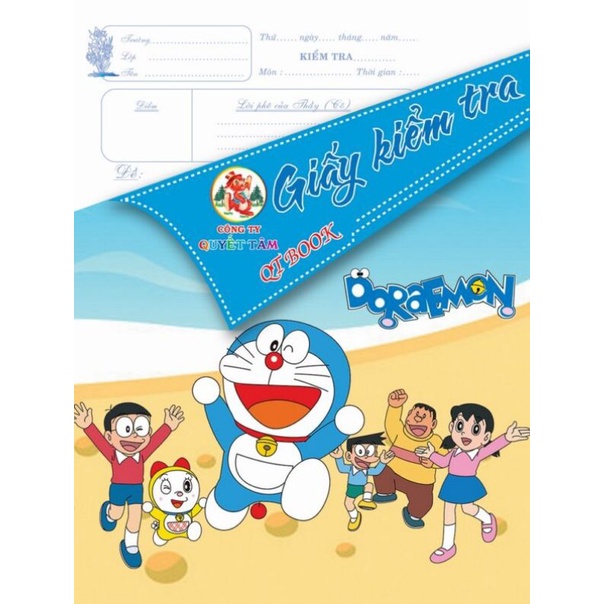 Tập kiễm tra  loại dầy 80gsm