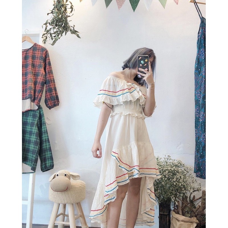 CHÂN VÁY XÔ PHONG CÁCH BOHO