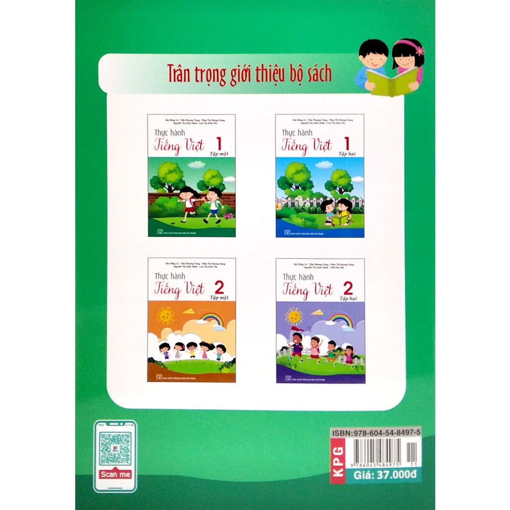 Sách Thực Hành Tiếng Việt Lớp 1 - Tập 1