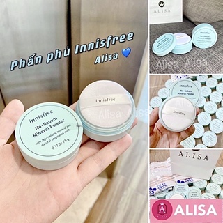Phấn phủ kiềm dầu dạng bột khoáng Innisfree No Sebum - ALISA