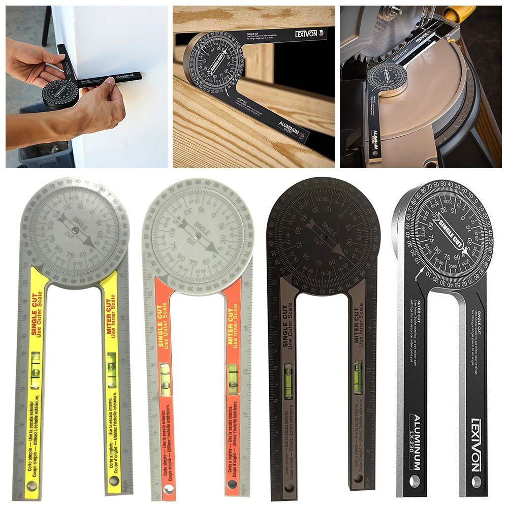 Thước Đo Góc Bằng Nhôm Chuyên Dụng Cho Thợ Mộc