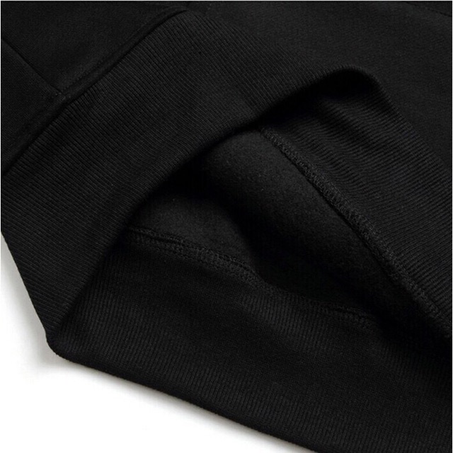 Áo hoodie nam nữ Marv đen mẫu truyền thống có bigsize đến hơn 100kg
