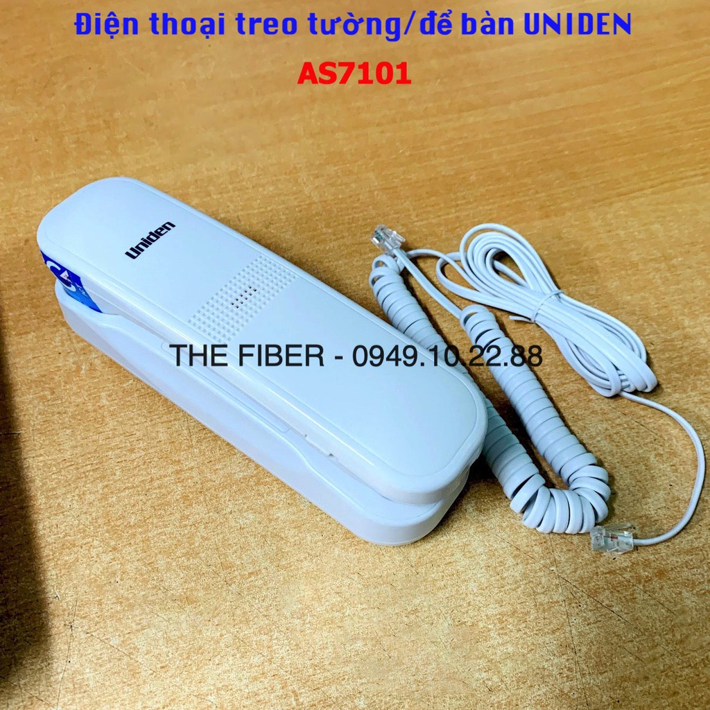 ĐIỆN THOẠI BÀN AS-7101 màu đen hoặc màu trắng UNIDEN | BigBuy360 - bigbuy360.vn