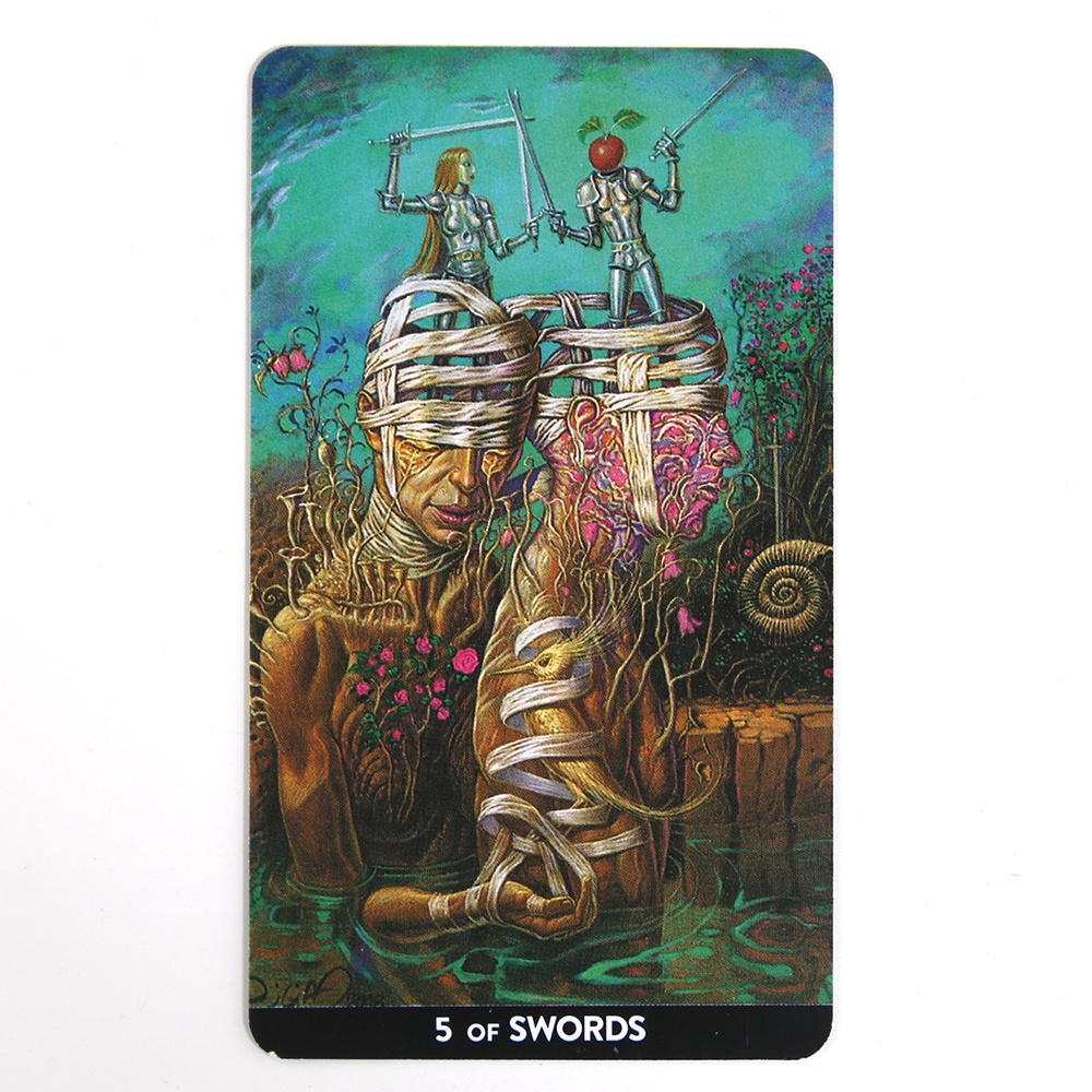 Surrealist Tarot Bộ Thẻ Bài Tarot Tiếng Anh Thiết Kế Dễ Thương