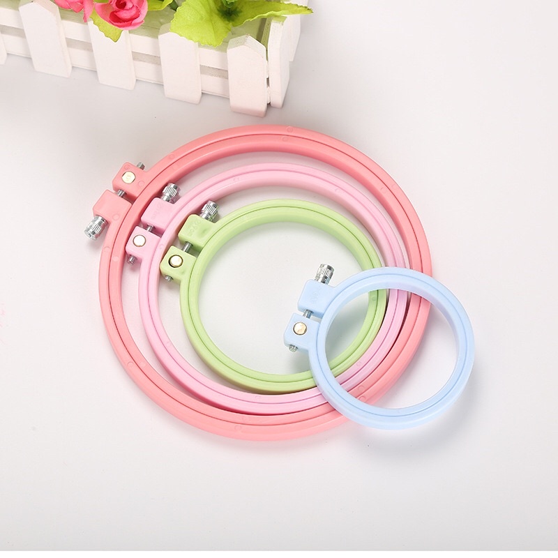 Khung thêu tròn nhựa cứng AS