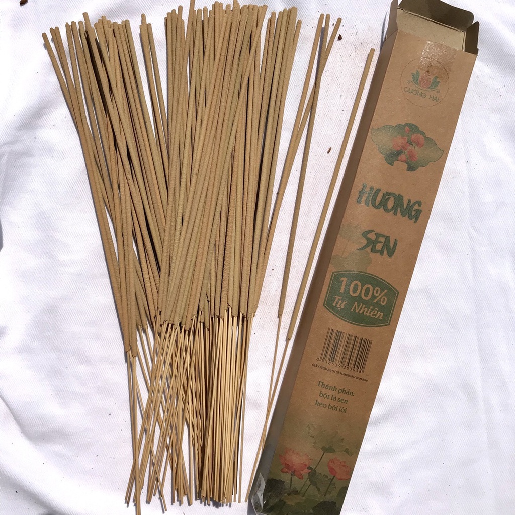 Nhang quế (làm từ vỏ quế) không hóa chất - an toàn, bó 100 que, binnhi