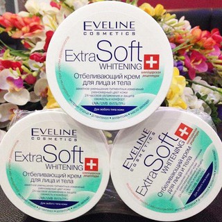 Dưỡng thể trắng da Eveline Extra Soft Whitening 200ml