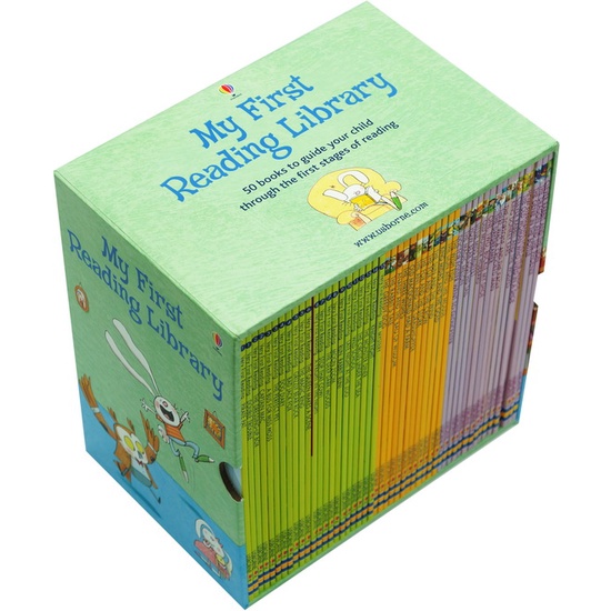 Bộ My first reading library - Usborne xanh (50 cuốn) có mp3 cho bé