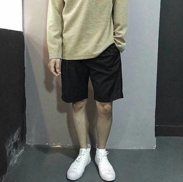 Quần short kaki lưng thun unisex nam nữ - Quần Đùi unisex | BigBuy360 - bigbuy360.vn