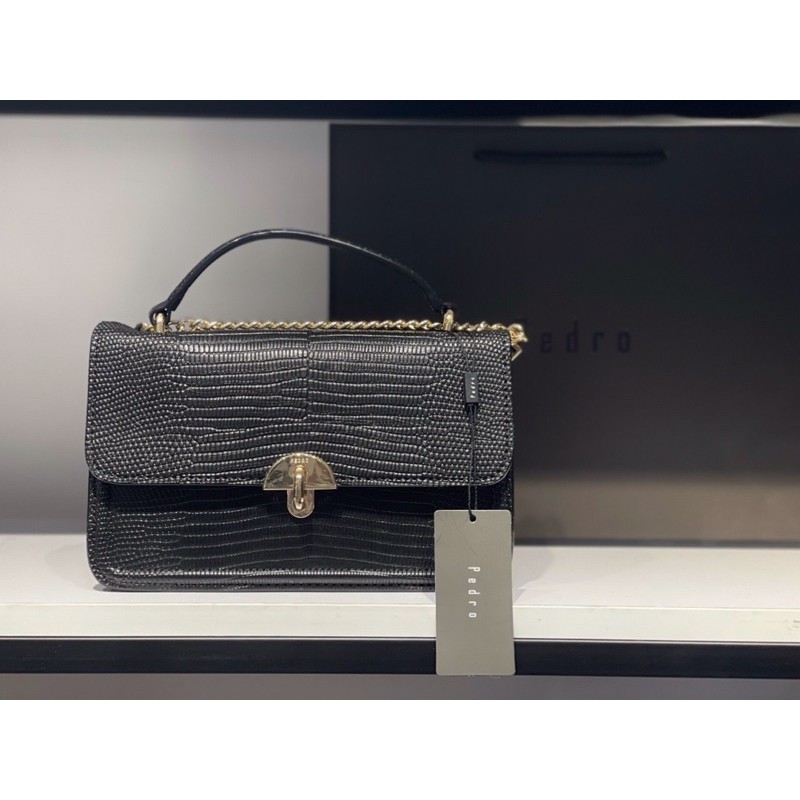 Túi quai cầm da rắn