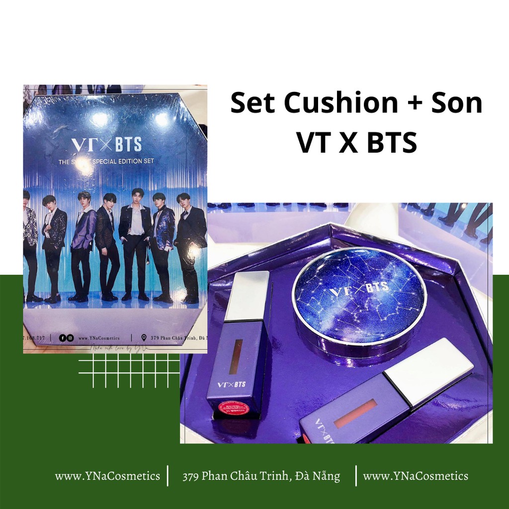 Set Cushion + Son VT X BTS