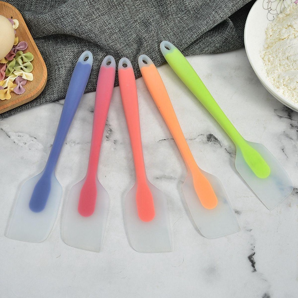 Muỗng Silicone Trộn Kem Trang Trí Bánh