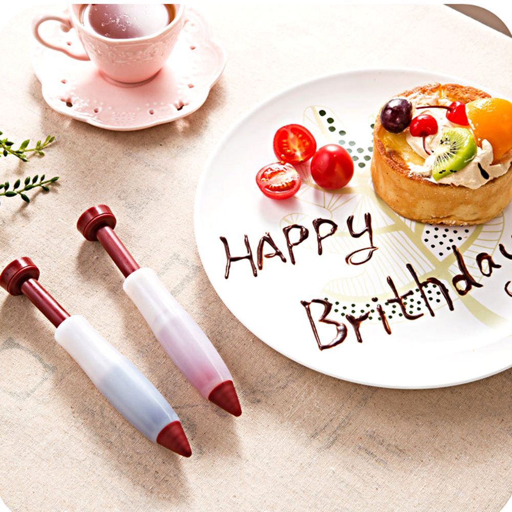 Bút Silicone Tự Vẽ Trang Trí Bánh Kem / Sô Cô La Tiện Dụng