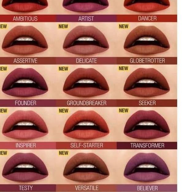 (hàng Mới Về) Son Môi Dạng Lỏng 3.3 Maybelline Siêu Lâu Trôi Lên Màu Đẹp