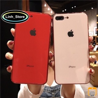 [IPHONE] ỐP LƯNG - ỐP KÍNH CƯỜNG LỰC VIỀN DẺO TĨNH ĐIỆN CHO IPHONE 6/6S/6Plus 7/7S/7Plus 8/8Plus X/XR/XS/XSMax