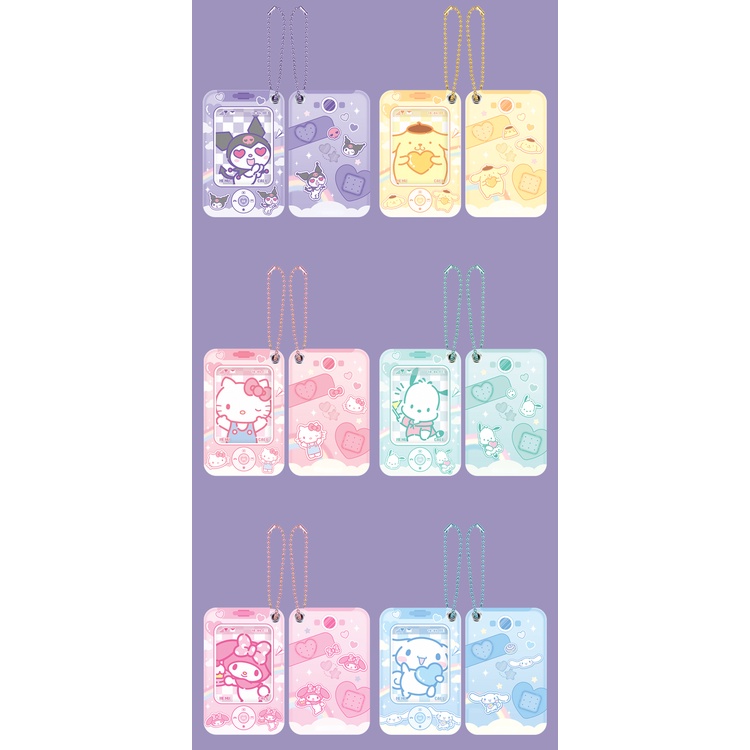 SANRIO Móc Chìa Khóa / Album Ảnh Mini 1 Inch Có Nam Châm Từ Tính Tiện Dụng