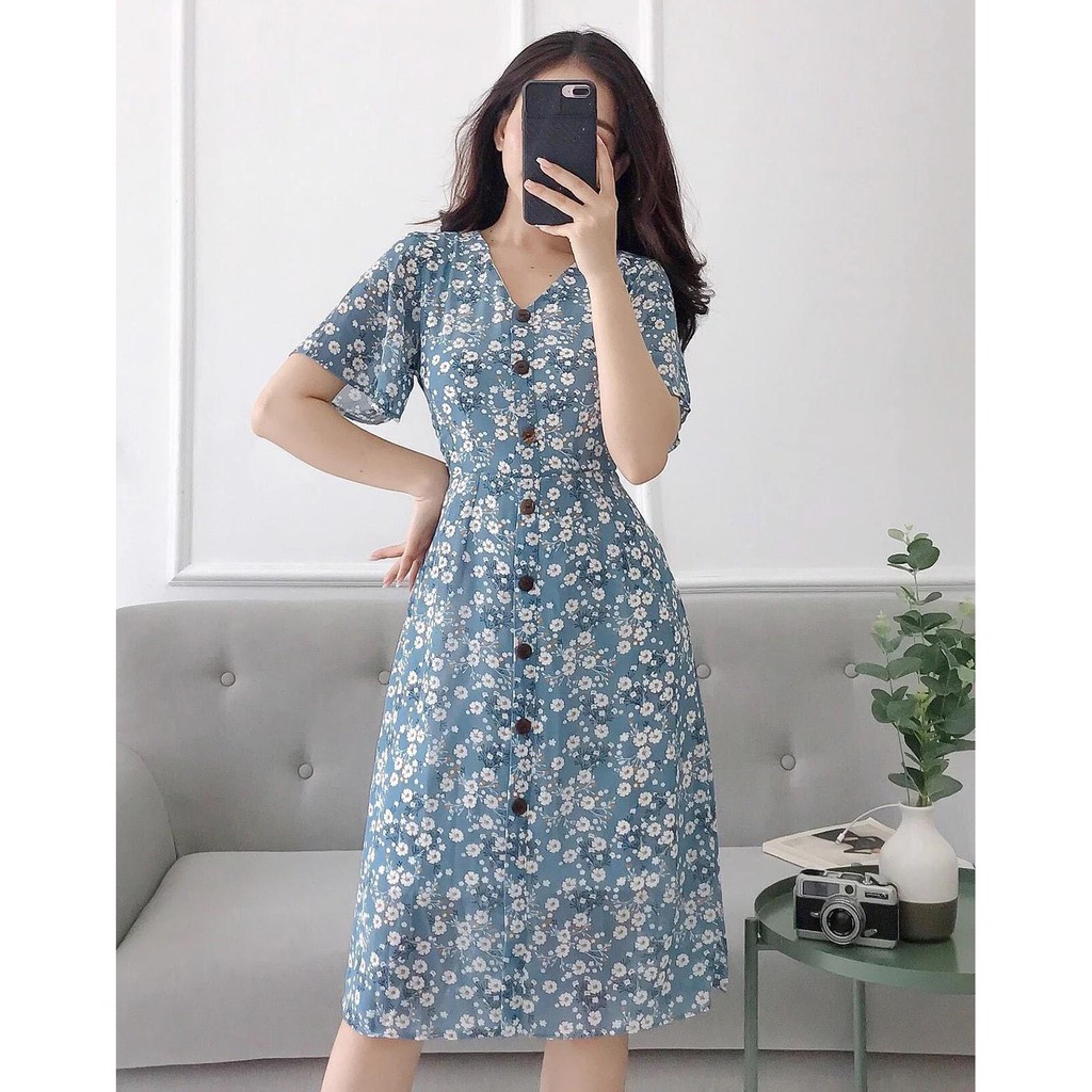 [ XẢ KHO ] Đầm xinh tôn dáng - Cảm hứng từ Cúc Họa Mi | BigBuy360 - bigbuy360.vn