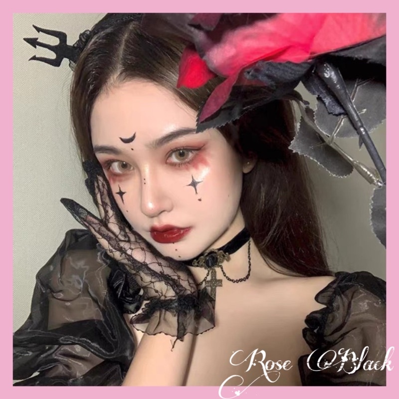 (4 mẫu) Găng tay ren lolita viền bèo coslay, phụ kiện chụp ảnh ( có loại lưới co giãn) mã Ytbs-66