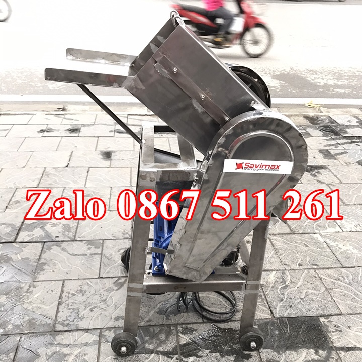 Máy đập nước đá cây công nghiệp inox giá bao nhiêu