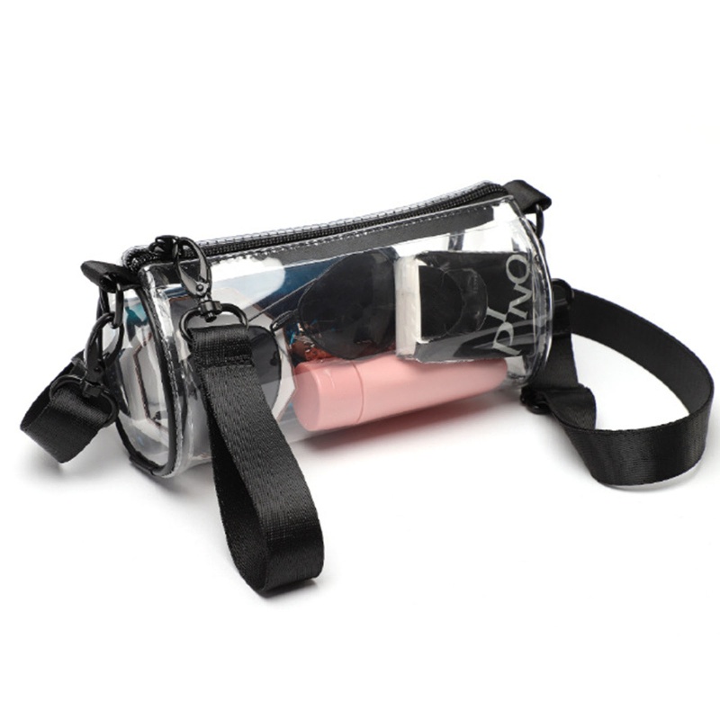 Túi Đeo Chéo Vai Kiểu Thể Thao Màu Trong Suốt Dành Cho Nam Nữ