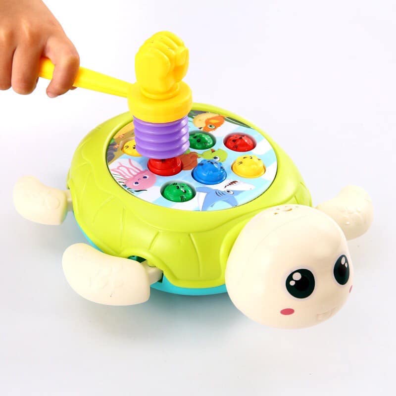 Đồ chơi ĐẬP CHUỘT 8 con hình chú rùa siêu đáng yêu