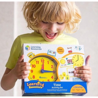 Bộ học xem giờ Time Activity Set Learning Resources LER 3220
