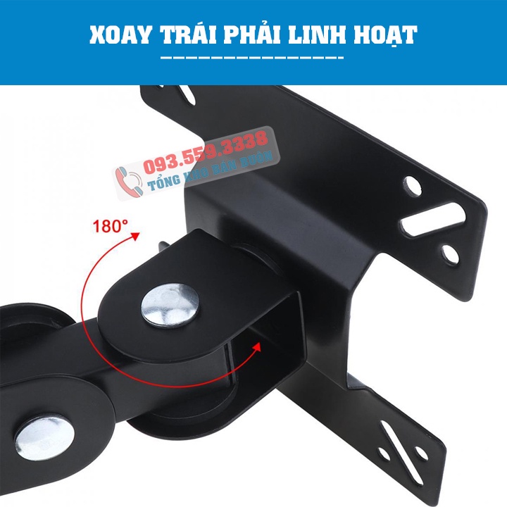 Giá Treo Màn Hình 17 - 27 Inch (Up to 32 Inch) Model F03 / Giá Treo Tivi Lắp Đặt Treo Tường - Xoay Màn 360 Độ