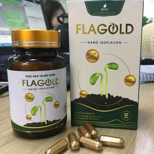 FLAGOLD tinh chất mầm đậu nành nano isoflavon