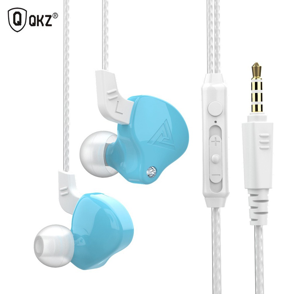 Tai Nghe Nhét Tai QKZ AK6-X Âm Thanh Nổi HD HI-FI Tích Hợp Mic 1,2 Mét Có Nút Tăng Giảm Âm Lượng