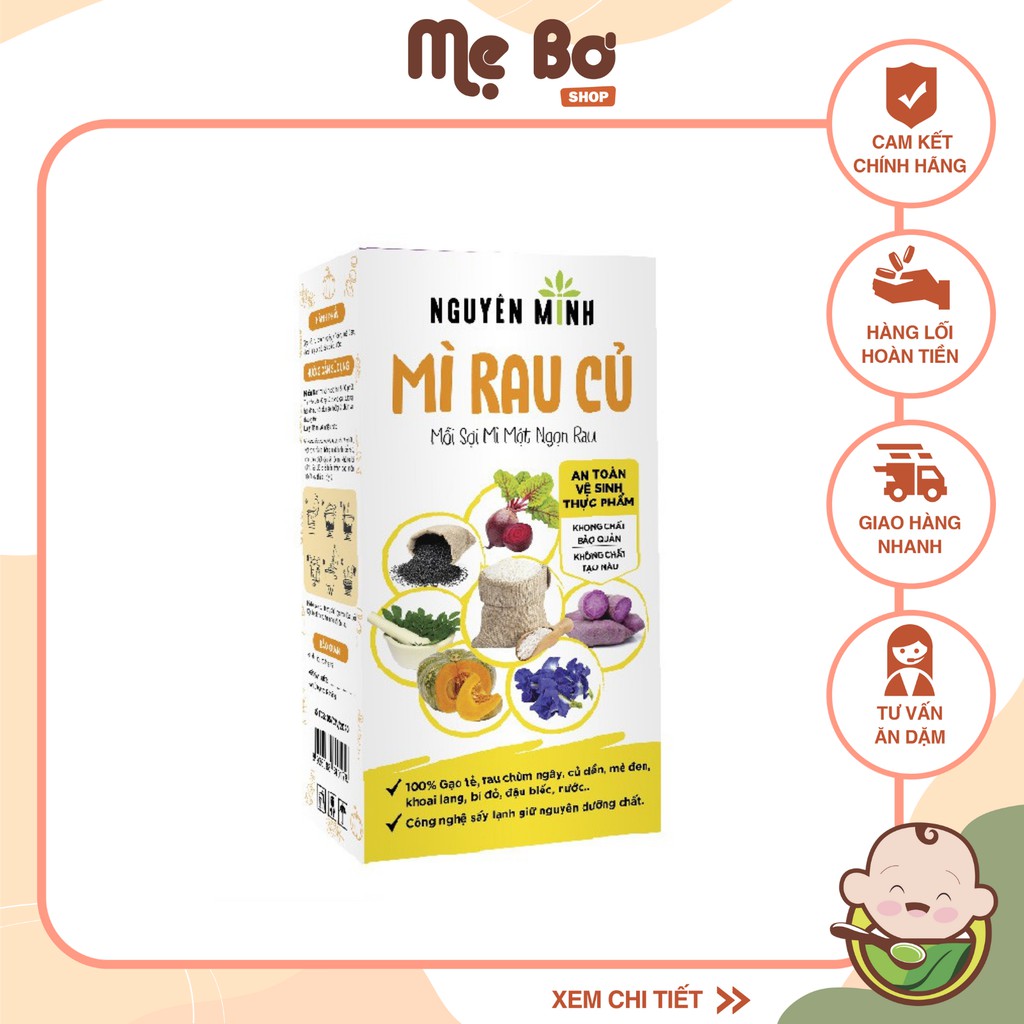 [Nguyên Minh] BÚN RAU CỦ MIX NGUYÊN MINH 300g