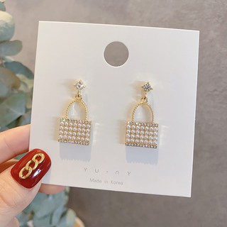 Bông Tai Hình Túi Xách Dễ Thương, Duyên Dáng