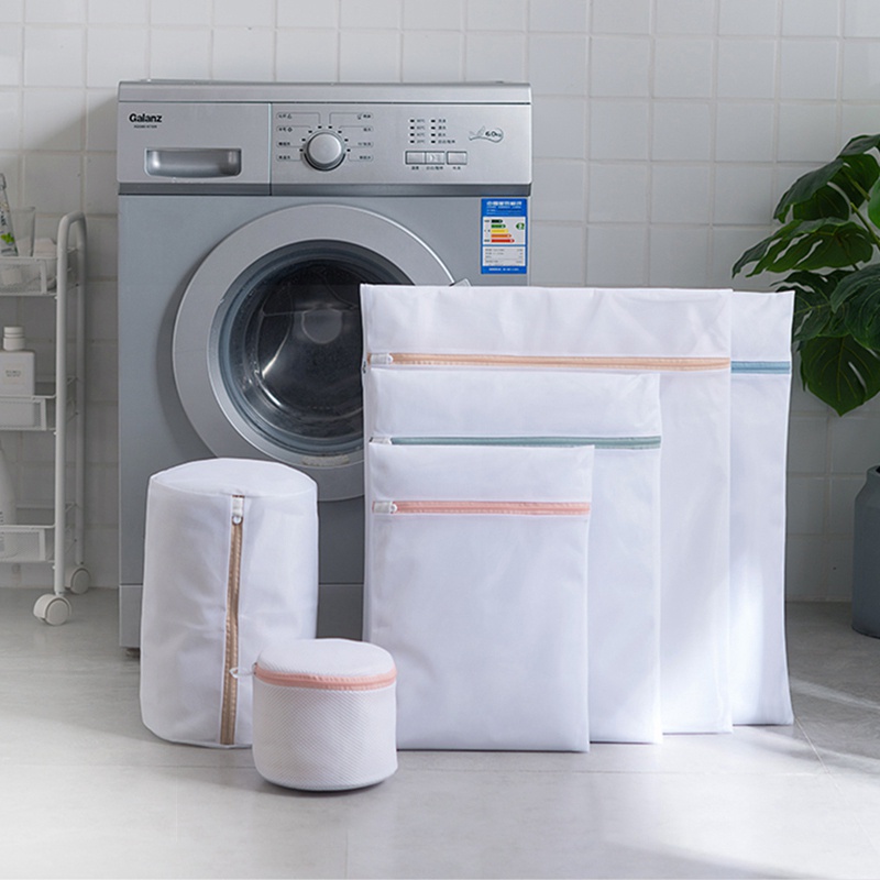 Túi Lưới Đựng Đồ Giặt Có Khóa Kéo Tiện Lợi