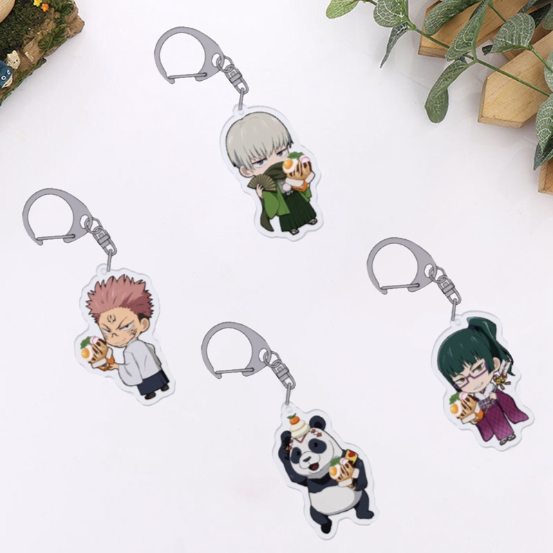 Móc khóa hình nhân vật Anime Kaisen Storu ngộ nghĩnh đáng yêu