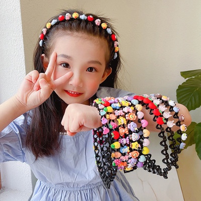 Cài tóc chống trượt họa tiết hoạt hình phong cách Hàn Quốc dành cho bé gái