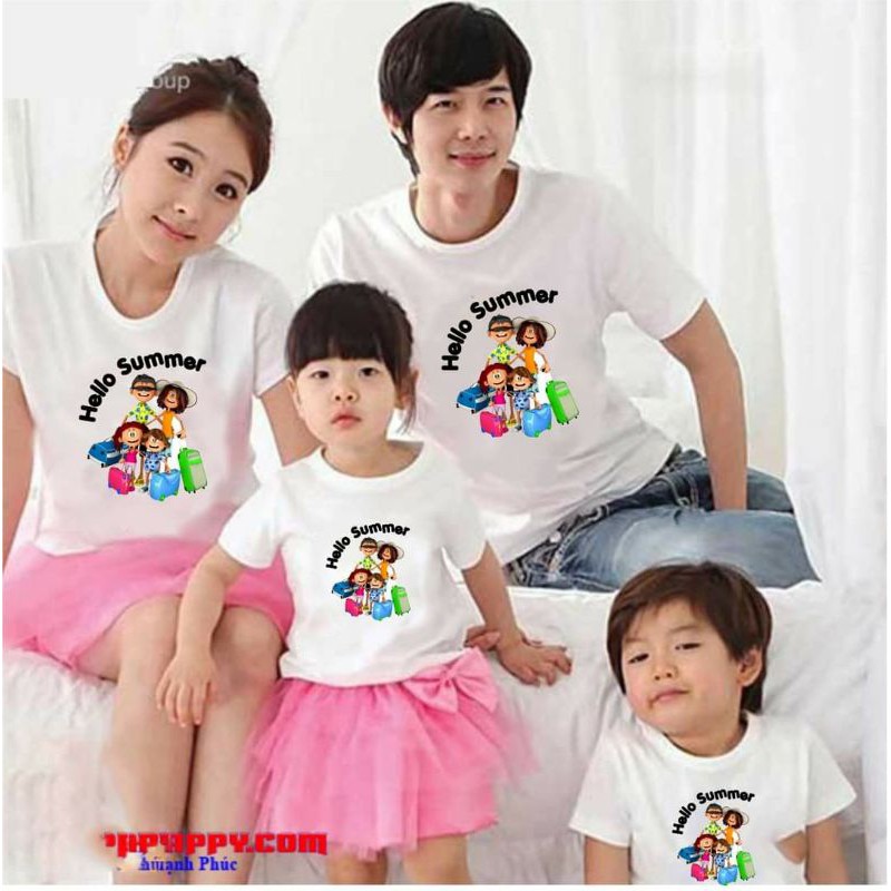 Áo thun gia đình hạnh phúc, chuyên sỉ lẻ sll áo thun giá tận xưởng, áo gia đình, áo lớp, nhóm, cty, sự kiện, nhà hàng,