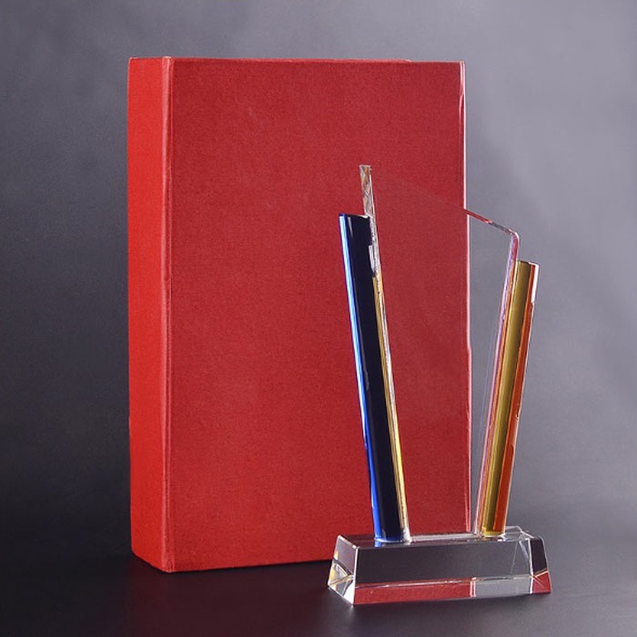 [ Giá bán chưa bao gồm công in ấn ] Kỷ Niệm Chương Pha Lê M-431 ⚡ Quà tặng lưu niệm chất lượng cao - giá tốt